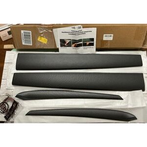 NEW KKTR-CAR Dashboard and Front Door Inner Armrest Cover Trim for Tesla